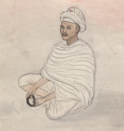 Bedande man av Gangaram Chintaman Tambat