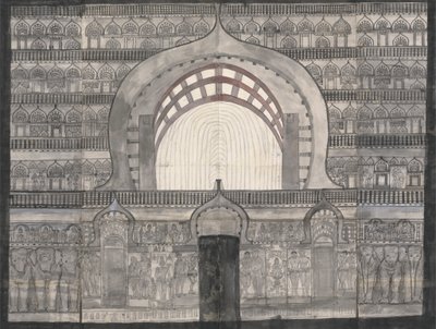 Templet i Ekvera av Gangaram Chintaman Tambat