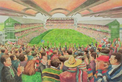 Twickenham: The Pilkington Cup Final, 1992 (wc) av Gareth Lloyd Ball