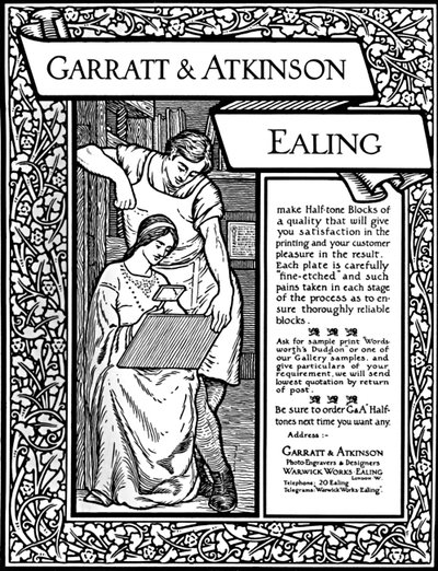 Garratt & Atkinson-annons, 1907 av Garratt and Atkinson