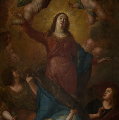 Församlingskyrka (Sint-Walburgakerk). Målning. Gaspar de Crayer. 1652 av Gaspar De Crayer