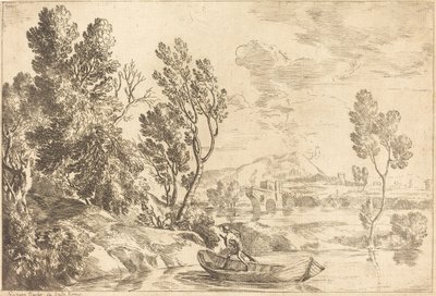 Romerskt landskap av Gaspard Dughet
