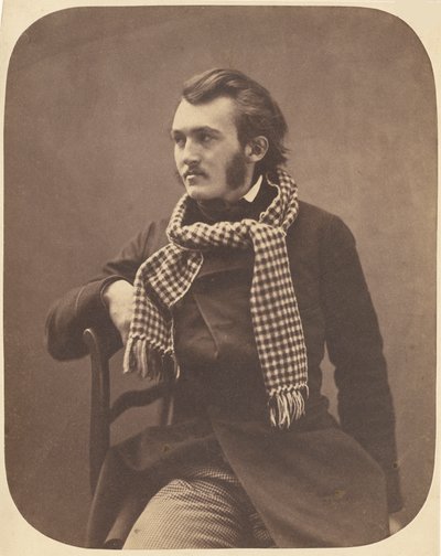 Porträtt av Gustave Doré, 1856-1858. av Gaspard Félix Nadar