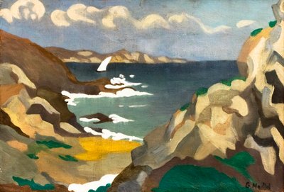 Seaside (olja på duk) av Gaspard Maillol