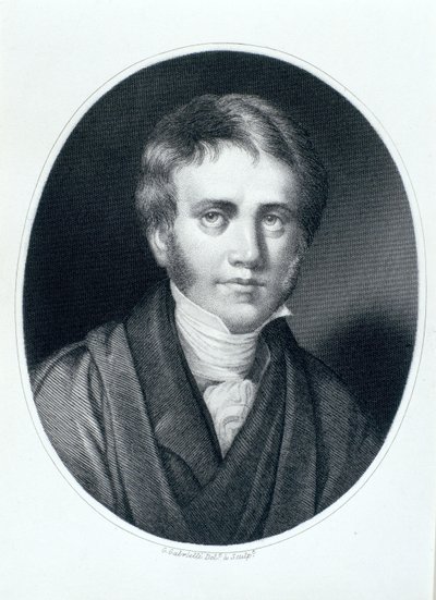 Sir John Herschel, astronom och vetenskapsman, 1810-talet av Gaspare Gabrielli