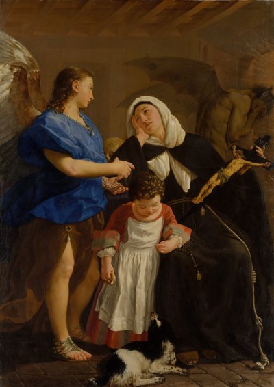 Saint Margaret of Cortona, ca. 1758. av Gaspare Traversi
