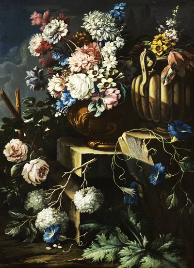 Blomma stycke av Gasparo Lopez