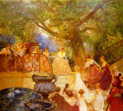 Besöket av Princess Royal, av Gaston de Latouche