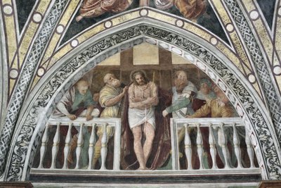 Ecce Homo Fresco av Gaudenzio Ferrari (1475 ca-1546) 1542 Milano, Basilica of Santa Maria delle Grazie Italien av Gaudenzio Ferrari