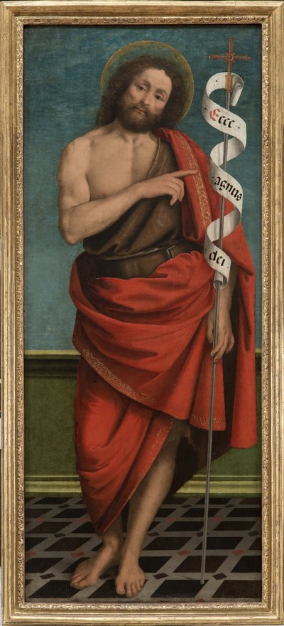 Johannes Döparen, ca 1517-18 av Gaudenzio Ferrari