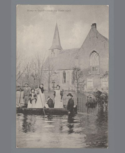 Katastrof vid Oud-Vossemeer den 13 mars 1906 av Gebroeders van Straaten