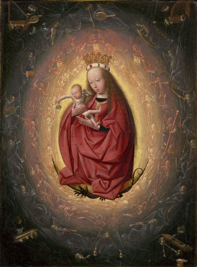 The Glorification of the Virgin, 1490-1495 av Geertgen Tot sint Jans