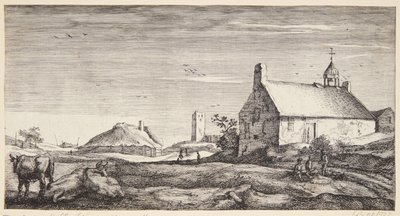 Den nya kyrkan i Muiderberg av Geertruyt Roghman