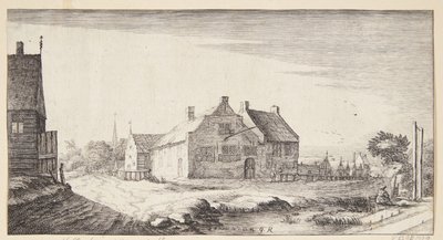 Domhuset i Ouderkerk aan de Amstel av Geertruyt Roghman