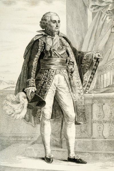 Bon Adrien Jeannot de Moncey, 1804, 1839. av Geille