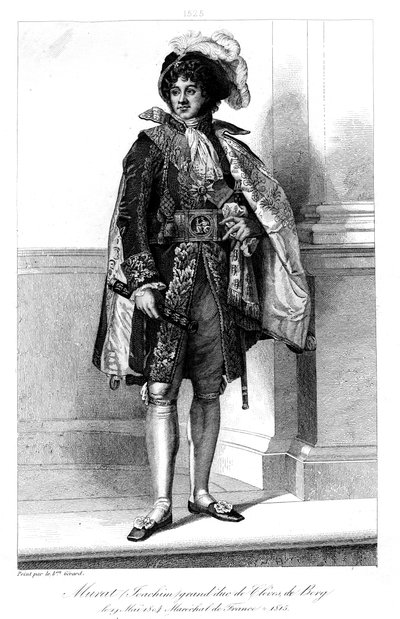 Joachim Murat 1767-1815, marskalk av Frankrike, 1839. av Geille