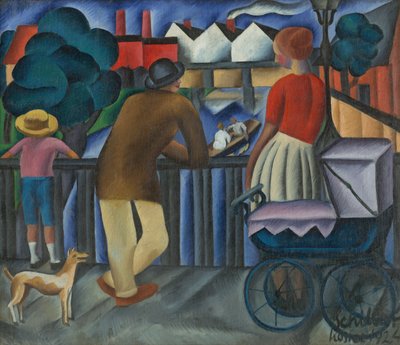 Stadsbild av Gejza Schiller