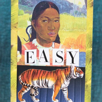 Easy Tiger, 2019 (collage) av Genevieve French