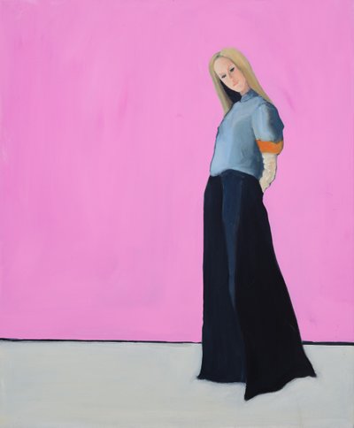 Jane, 2016 (olja på duk) av Genevieve French