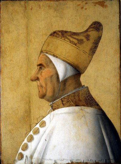Porträtt av doge Giovanni Mocenigo av Gentile Bellini