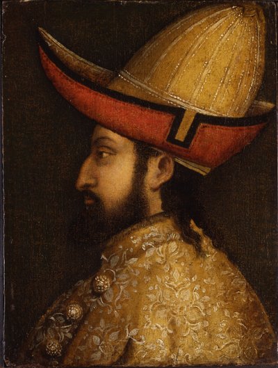 Porträtt av John VIII Paleologus av Gentile Bellini
