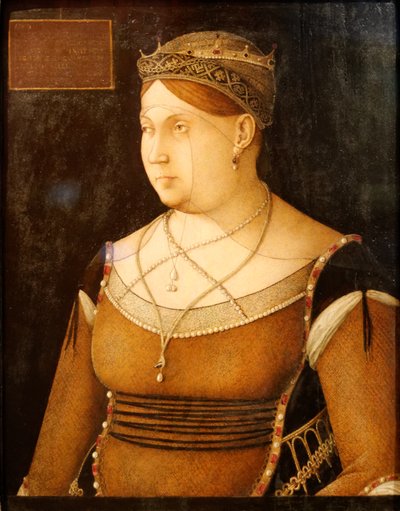 Drottning av Cypern, Catarina Cornaro av Gentile Bellini