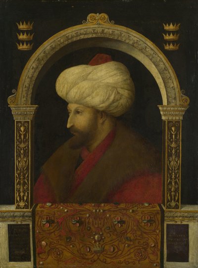Sultanen Mehmet II av Gentile Bellini