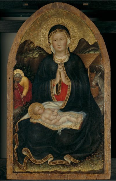 Geburt Christi av Gentile da Fabriano