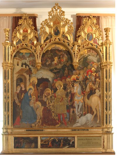 The Adoration of the Magi, c.1420 av Gentile da Fabriano
