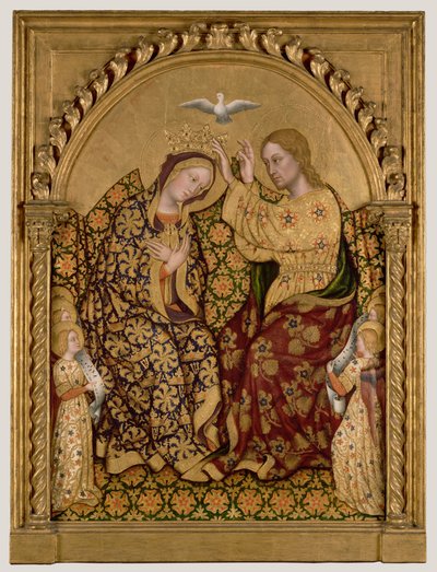 Kröningen av Jungfru Maria av Gentile da Fabriano