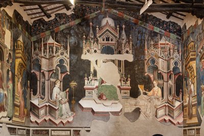 Hall of Liberal Arts and Planets av Gentile da Fabriano