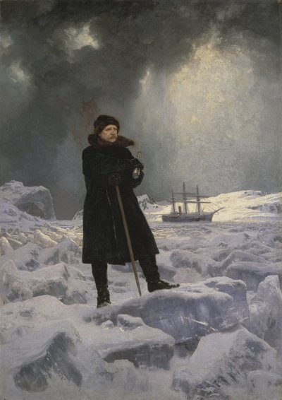 Upptäckaren A. E. Nordenskiold, 1886 av Georg Rosen