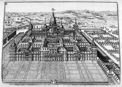 Slottsdesign, 1664 av Georg Andreas Bockler