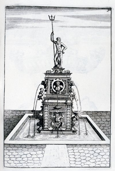 Fontändesign, 1664 av Georg Andreas Bockler