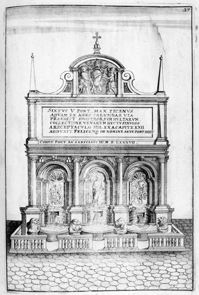 Fontändesign, 1664 av Georg Andreas Bockler
