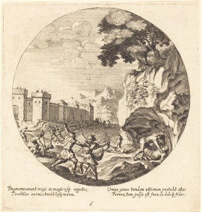 Järnåldern av Georg Andreas Wolfgang the Elder