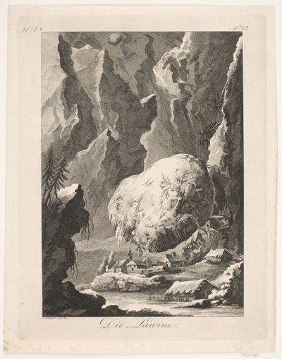 Lavinen av Georg Christian Schule