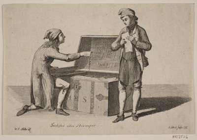 Mads och Jesper i "Kärlek utan strumpor" av Georg Christian Schule