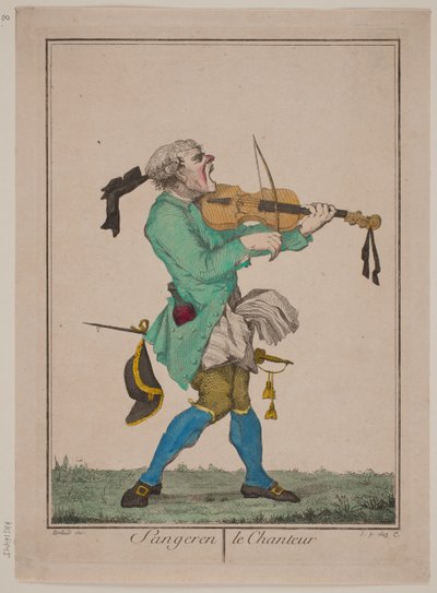"Sångaren" av Georg Christian Schule