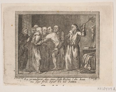 Vinjett för J. H. Wessels "Alla skrifter" av Georg Christian Schule