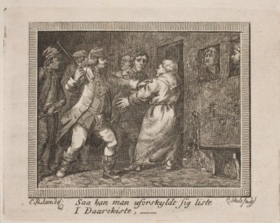 Vinjett för J. H. Wessels "Alla skrifter" av Georg Christian Schule