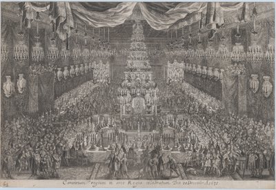 Karl XI:s kröning, Stockholm, 20 december 1672, 1672. av Georg Christoph Eimmart