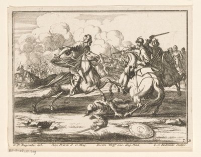 Ridstrid mot ottomaner Ryttare (serietitel) av Georg Conrad Bodenehr