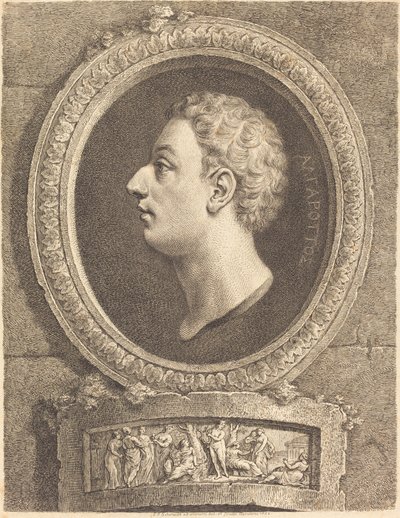 Francesco Algarotti av Georg Friedrich Schmidt
