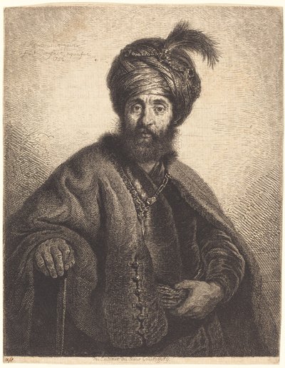 Den persiska av Georg Friedrich Schmidt after Rembrandt van Rijn