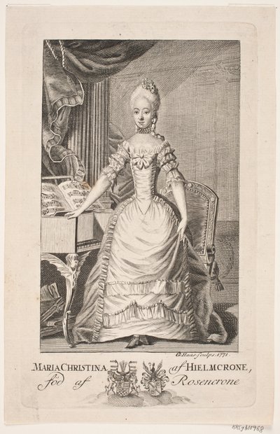 Maria Christina Hielmcrone av Georg Haas