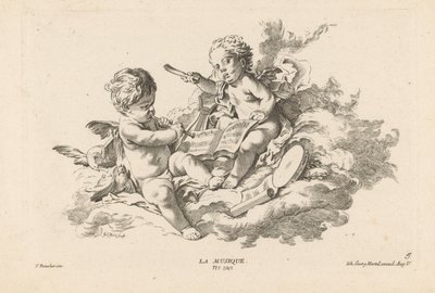 Musik Musik (titel på objekt) Book of Arts (serietitel) av Georg Leopold Hertel