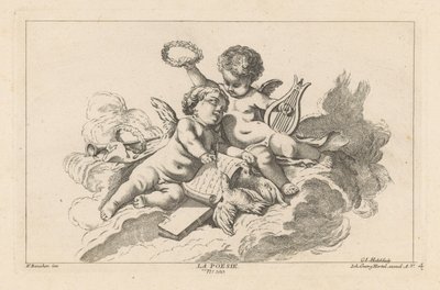 Poëzie La Poesie (titel på objekt) Livre des Arts (serietitel) av Georg Leopold Hertel