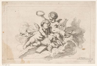Poëzie La Poesie (titel på objekt) Livre des Arts (serietitel) av Georg Leopold Hertel