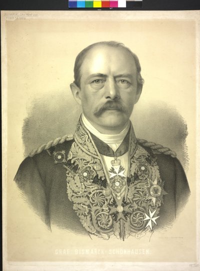 Greve Bismarck-Schoenhausen av Georg Ludwig Engelbach Engelbach